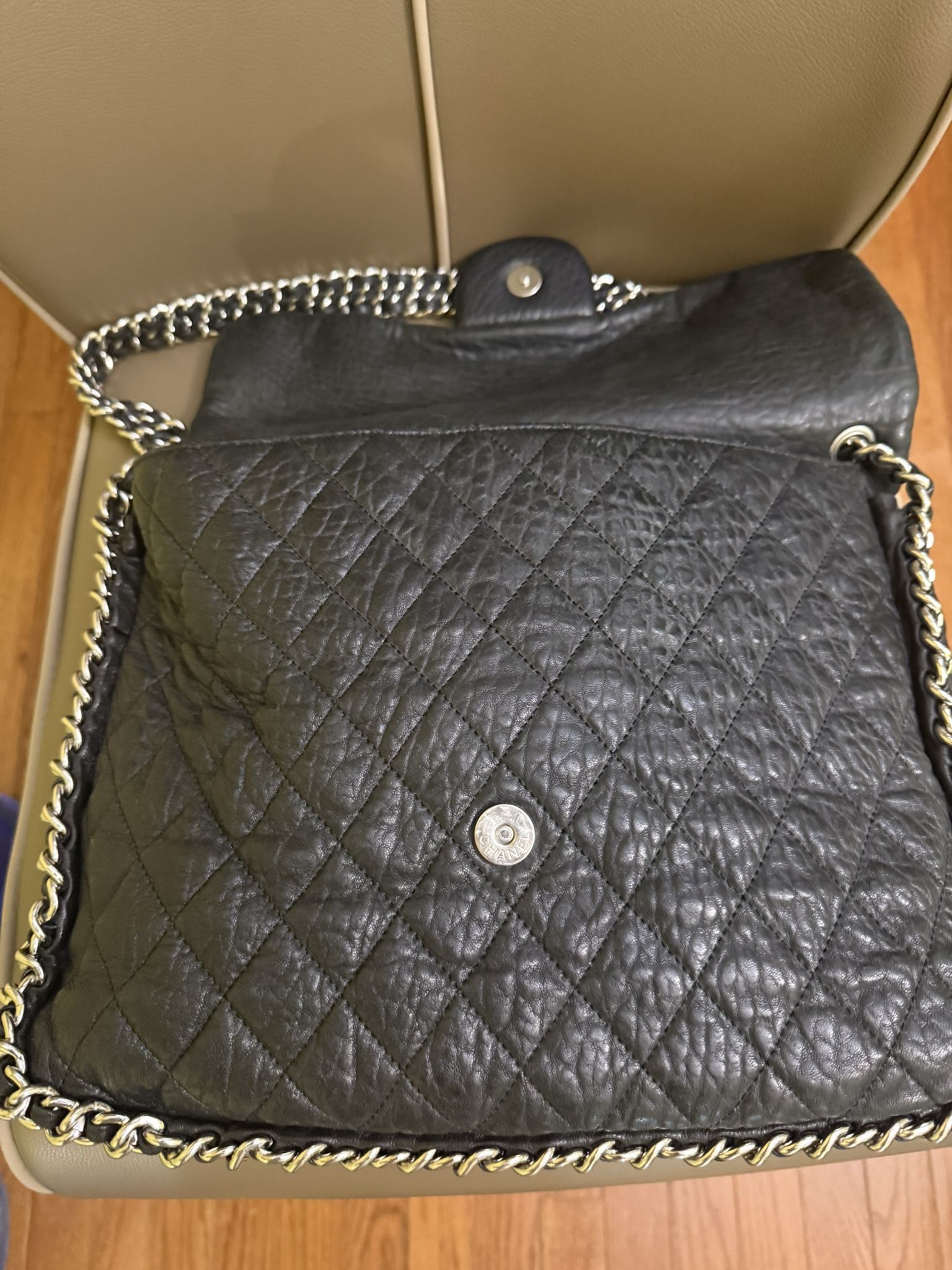 Authentic Chanel Chain Around Handbag
