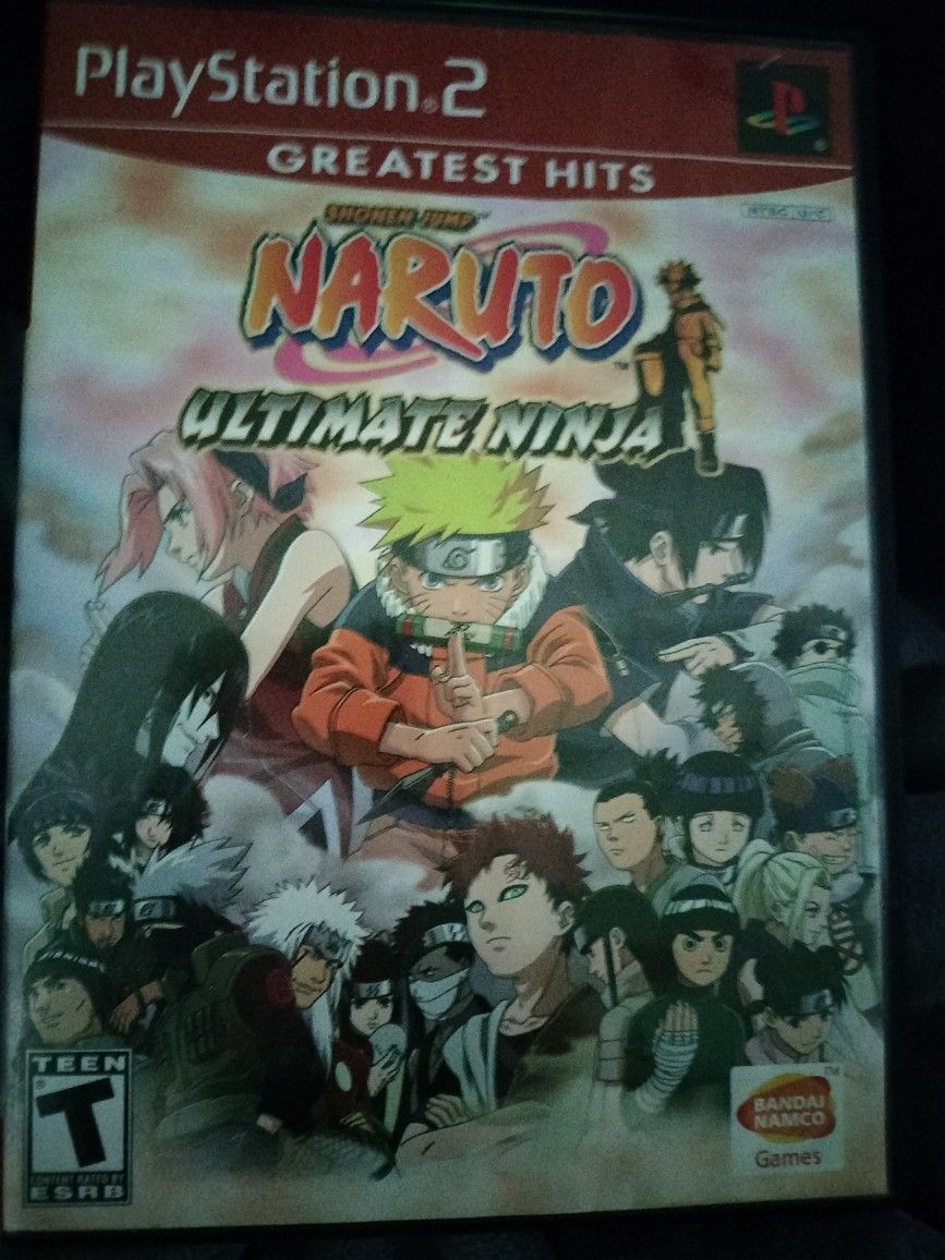 PS2 Game Naruto
