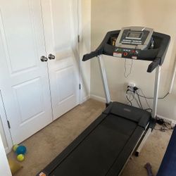 Sunny Health & Fitness Premium Foldable Treadmill for Home with Auto Incline, Shock Absorption And Digital Display