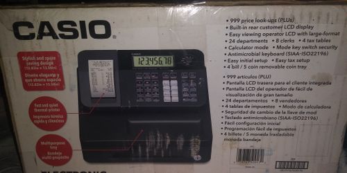 Casio electronic register