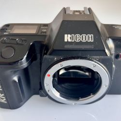 📸 Vintage Ricoh KR-10M Camera Body Multi Exposure 1/2000 Second Shutter As-Is Untested