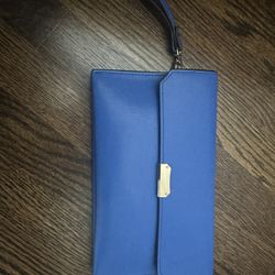 Blue Wristlet
