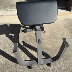 XMark preacher curl machine