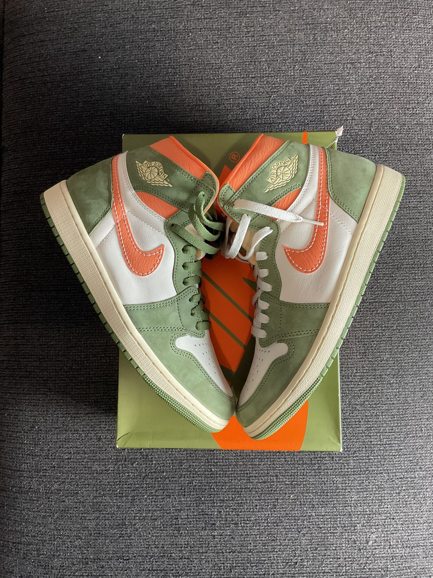 Nike Air Jordan 1 High Craft Celadon Mens Size 10.5