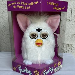 Furby Snowball - Rare Brown Eyes