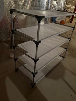5-Tier Shoe Rack Storage Organizer