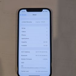 New Apple iPhone 12 unlocked 64gb Black
