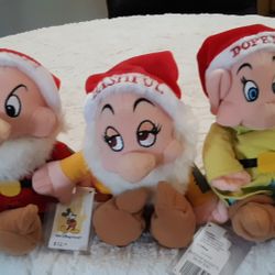 Seven Dwarfs Beanie Babies