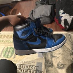 Mens jordan 1 high marina blue