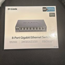 D-Link 8-Port Gigabit Ethernet Switch 