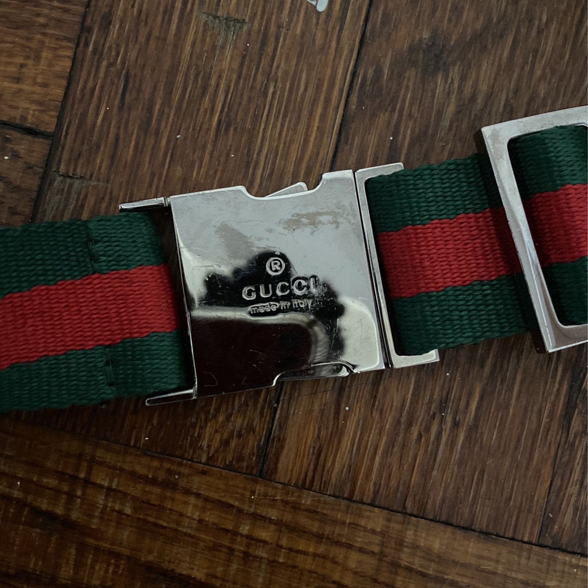 Gucci Vintage Double Belt Bag Gg Canvas #243377G85B Gucci Vintage Double Belt Bag GG Canvas with Leather | eBay main image 4