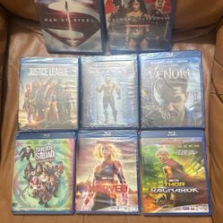 Superhero Movies Blu-ray NEW