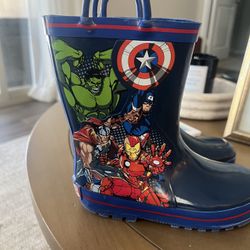 boys marvel rain boots 