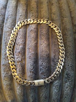 Stainless steel Cuban link chain 20