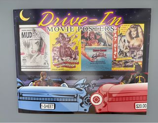 NEW Drive-In Movie Posters Book