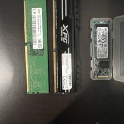 16gb ddr4 Ram Kit + 500gb M.2 ssd