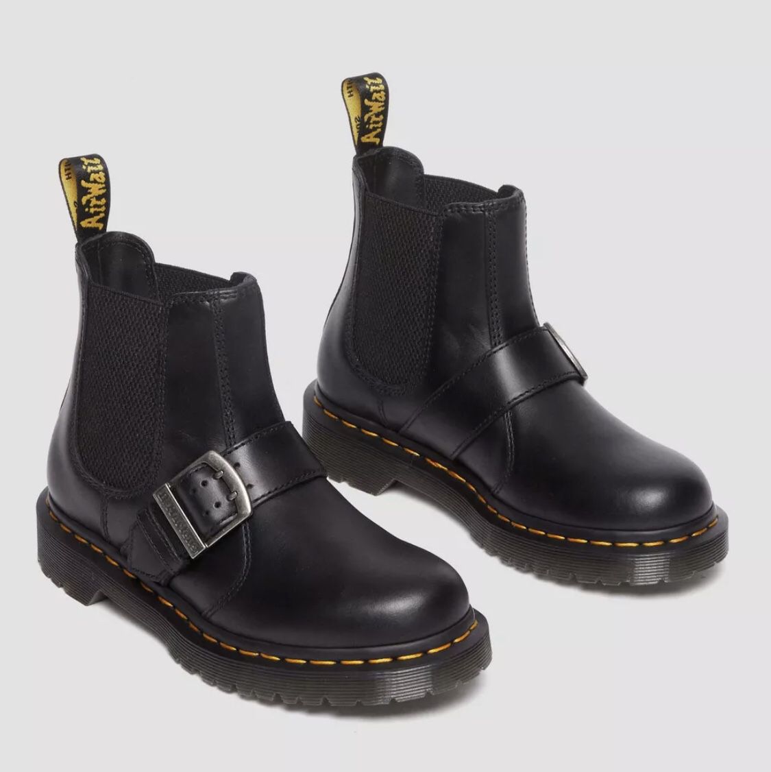 Dr Martens 2976 Classic Buckle Pull Up Chelsea Boots Womens Size 7