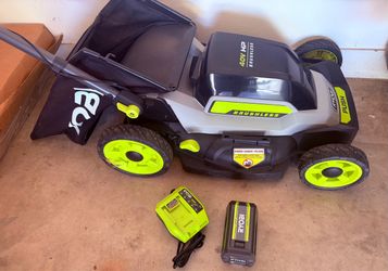 Ryobi  40V HP BRUSHLESS 20" PUSH MOWER KIT
