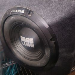 Alpine Sub And Amp