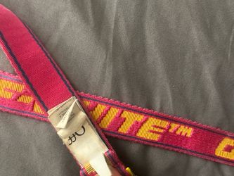 Off white belt