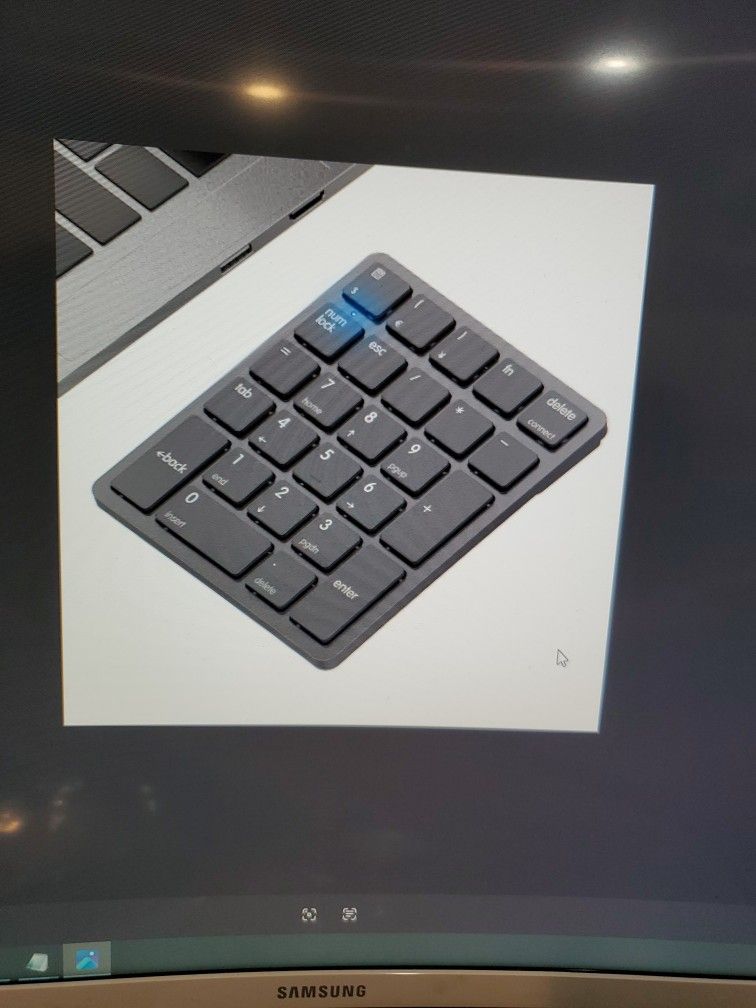 Bluetooth Number Pad Wireless