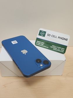 iPhone 13 128 gb blue color Unlocked For Any Carrier