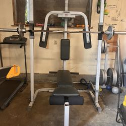 Weight Rack/Bench Press