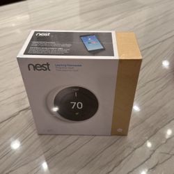 Nest Learning Thermostat - Smart Wi-Fi Thermostat - White