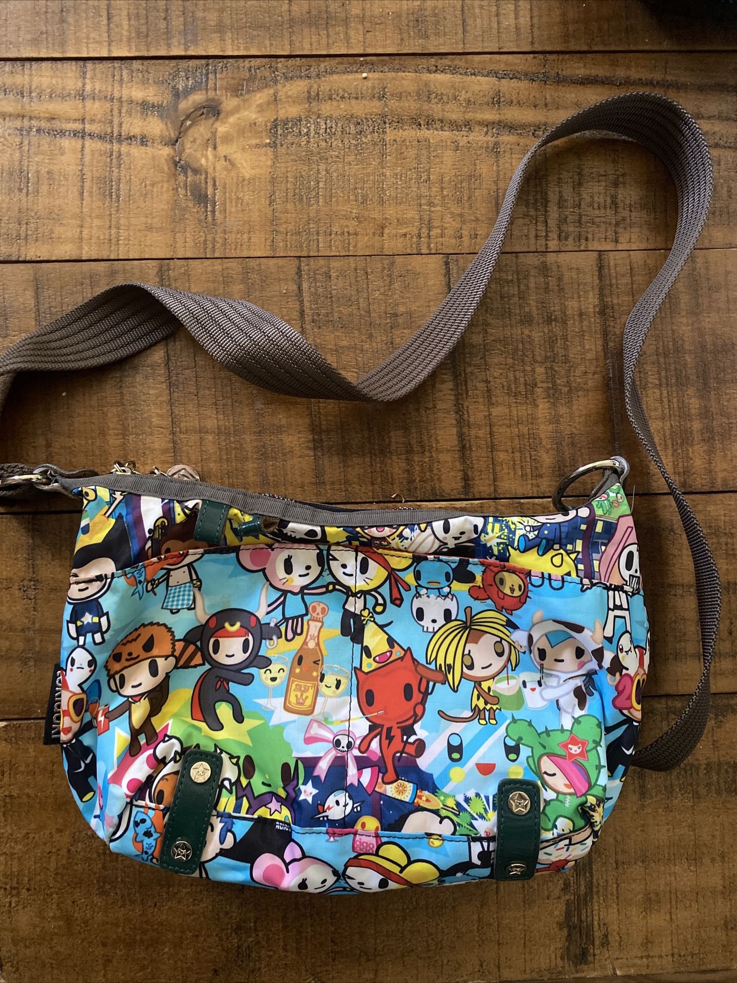 LeSportsac Tokidoki Tote Bag Women s Punk Rock Skull Mascot From Japan for Sale in Lawndale CA OfferUp