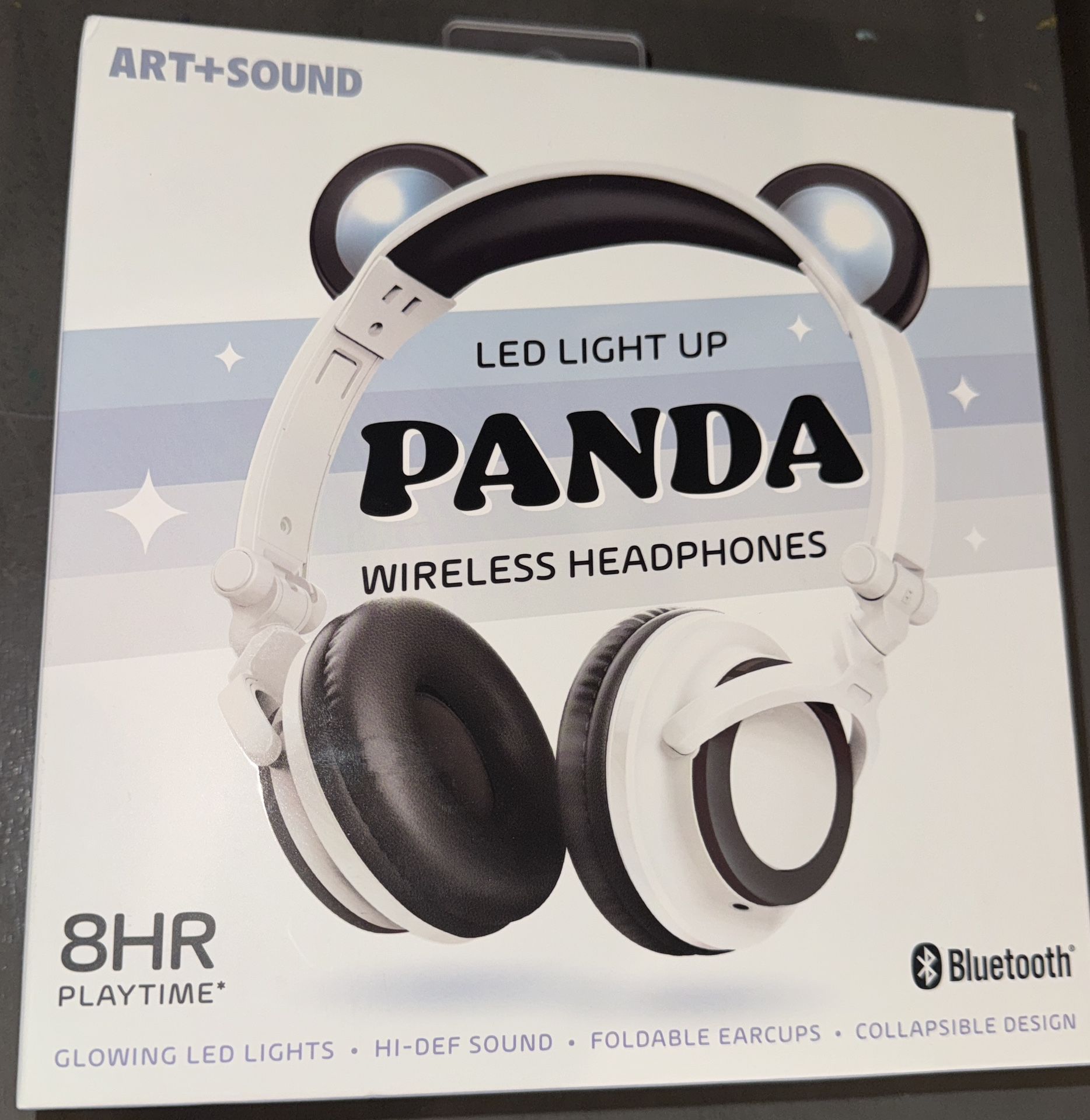 Art + Sound Panda headphones
