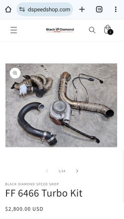 Evo 8 9 FF 6466 Turbo Kit