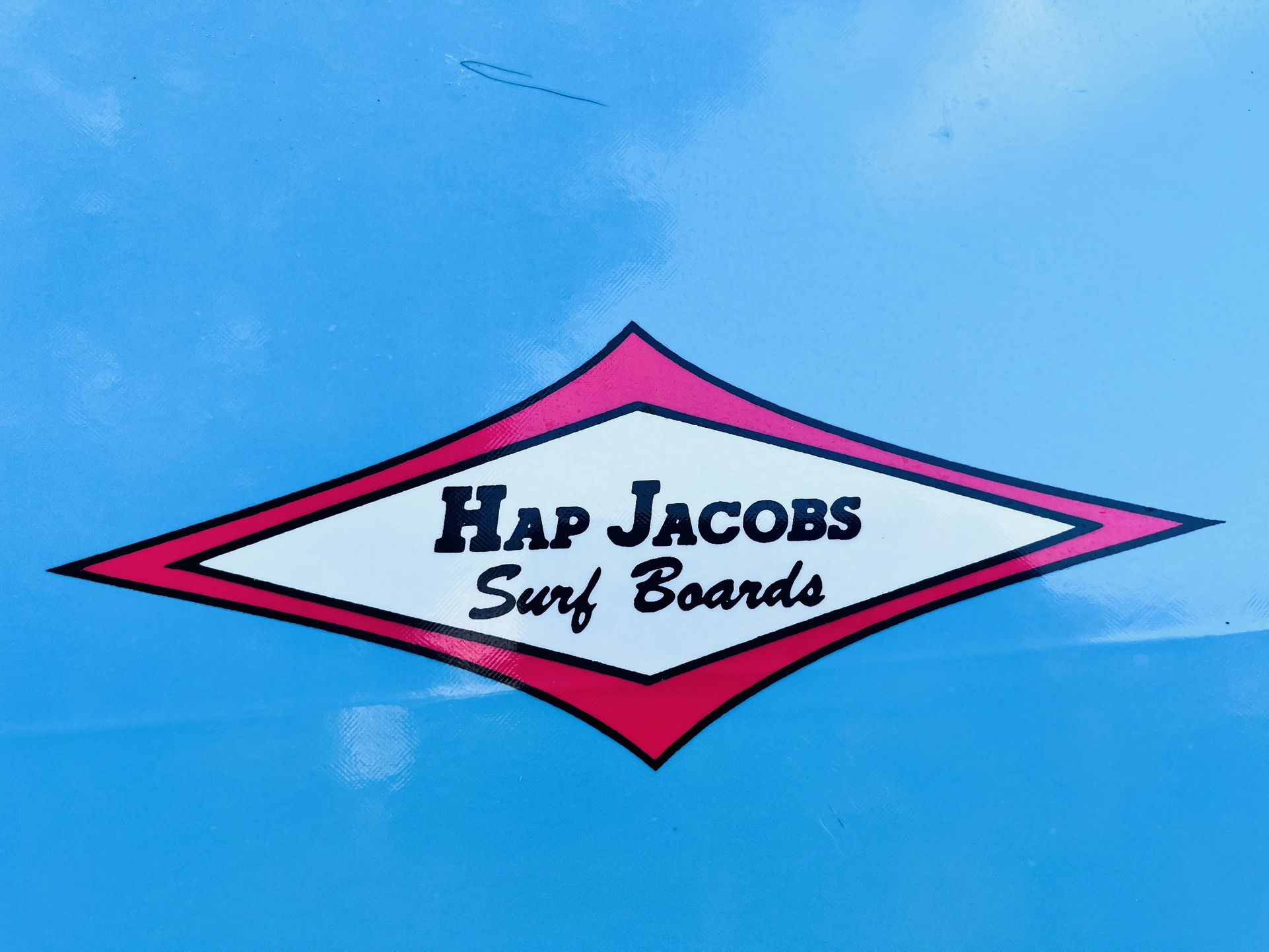 Hap Jacobs Tuflite Nose Rider 9'6” Surfboard With Dakine Bag And