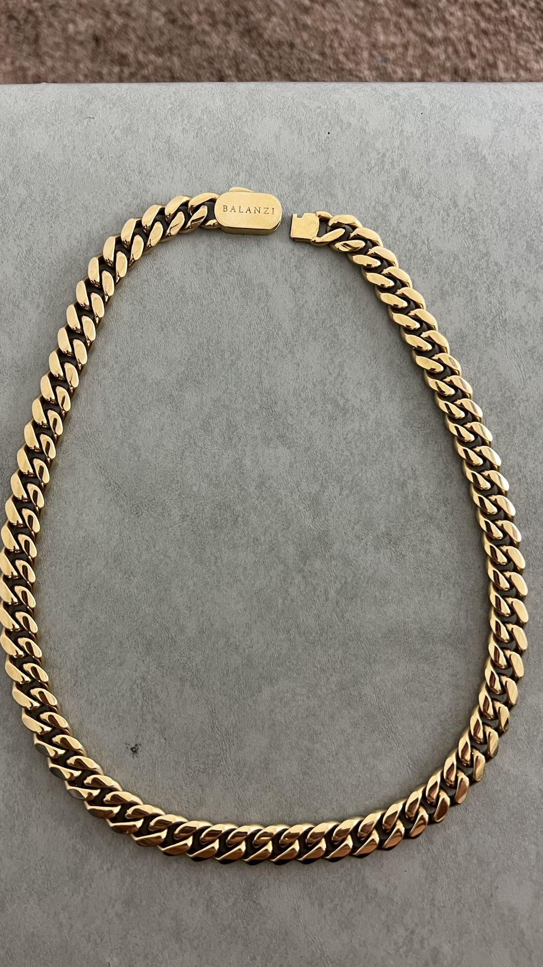 Balanzzi Cuban Link Chain β Heavy Gold Drip for Shoots, Style & Flex π§