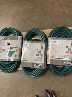 Indoor outdoor extension cord, $10 each