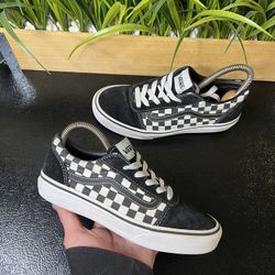 Vans Old Skool Sk8 Low Canvas Shoes Youth Size 4 Womens Size 5.5