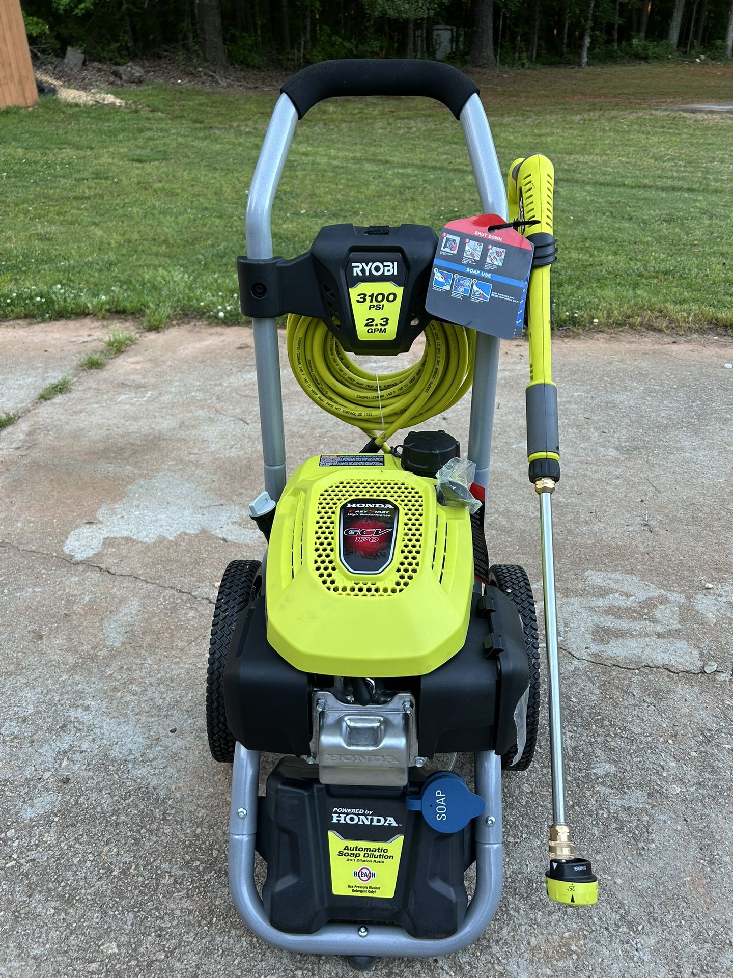 3100 Psi Pressure Washer