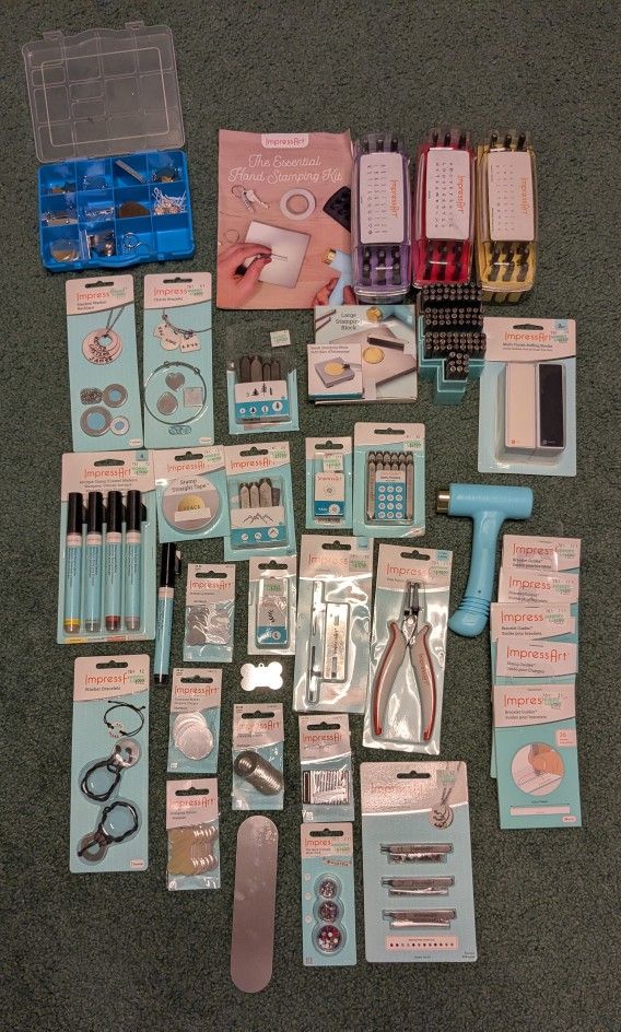 ImpressArt Metal Stamping Lot 