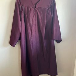 ASU Undergraduate Bachelors graduation gown Maroon