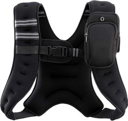 ZELUS WEIGHTED VEST WITH PHONE POCKET !!