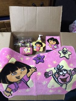 Dora The Explorer Bathroom Set