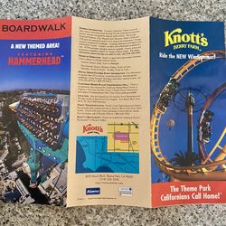 VINTAGE KNOTTS BERRY FARM SOUVENIR BROCHURES