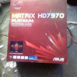 Matrix Hd7970 Platinum Graphics Card