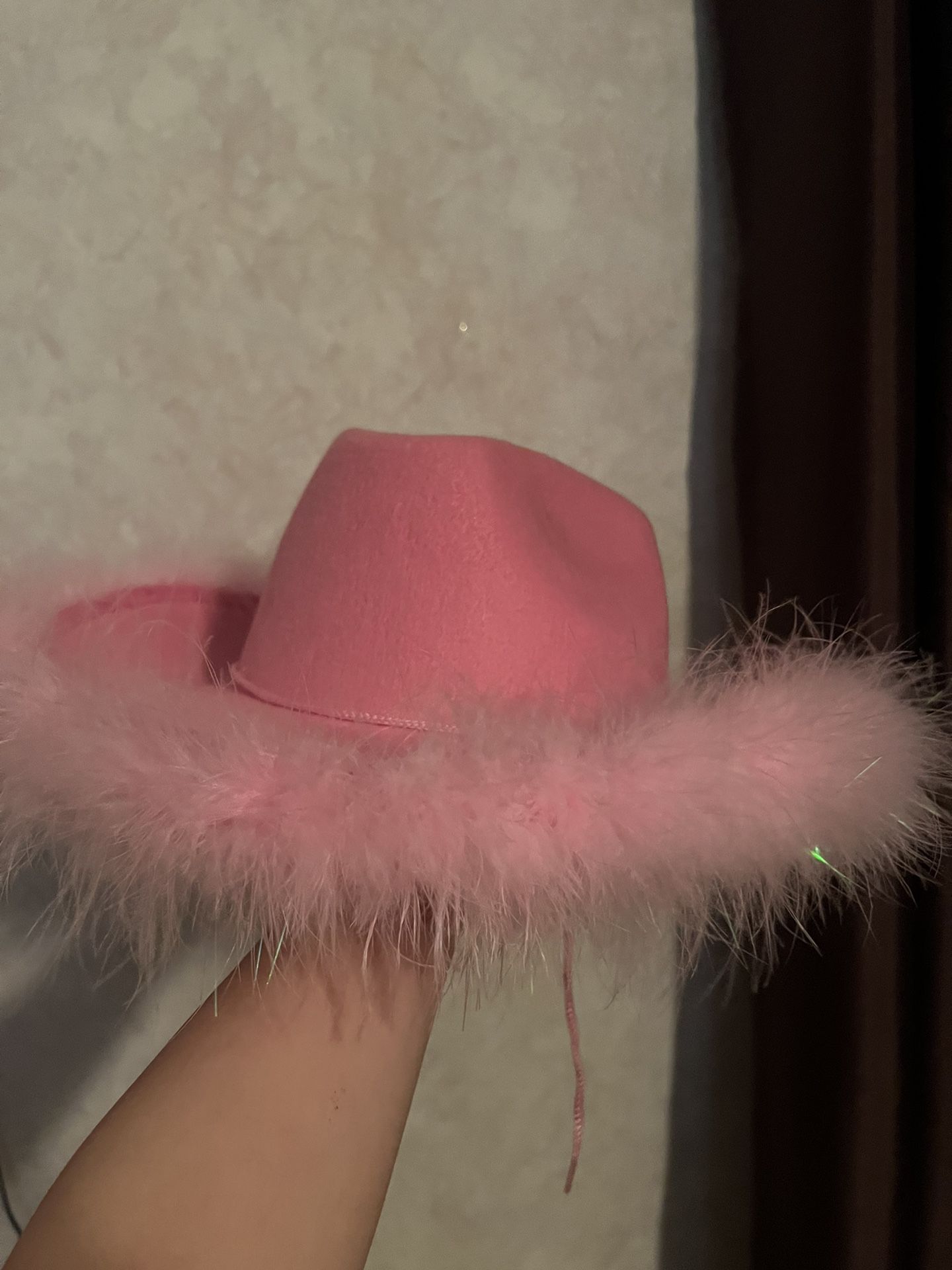 pink cowgirl hat
