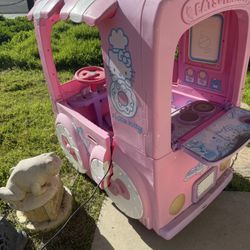 No Battery Used Hello Kitty Food Truck 