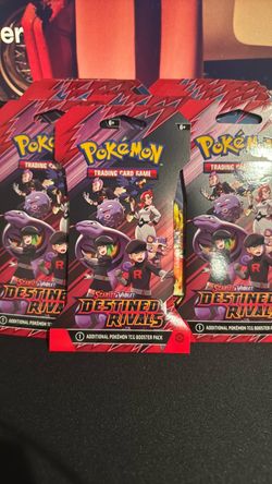 Pokémon TCG Scarlet & Violet Destined Rivals Booster Packs