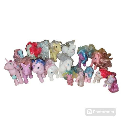 Vintage My Little Pony Lot MLP 1980s Ponies Toy G1
