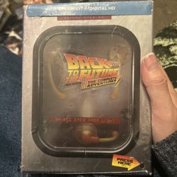 Back To The Future Blue Ray Box Set New 