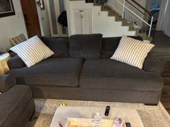 Grey sofa set