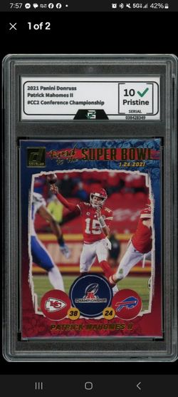 Patrick Maholmes Superbowl Card Pristine Mint 10