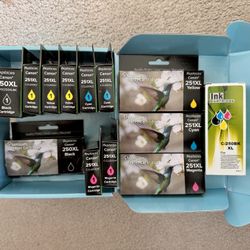 Cannon 250 XL Ink 8 Cartridges